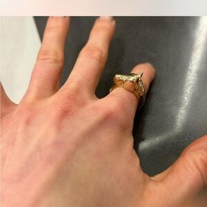 Gold Statement Ring